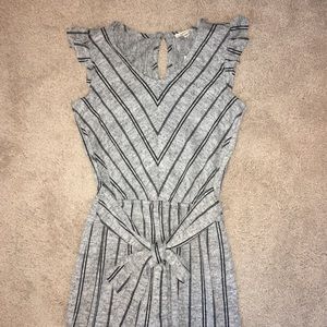 Black & Grey Romper